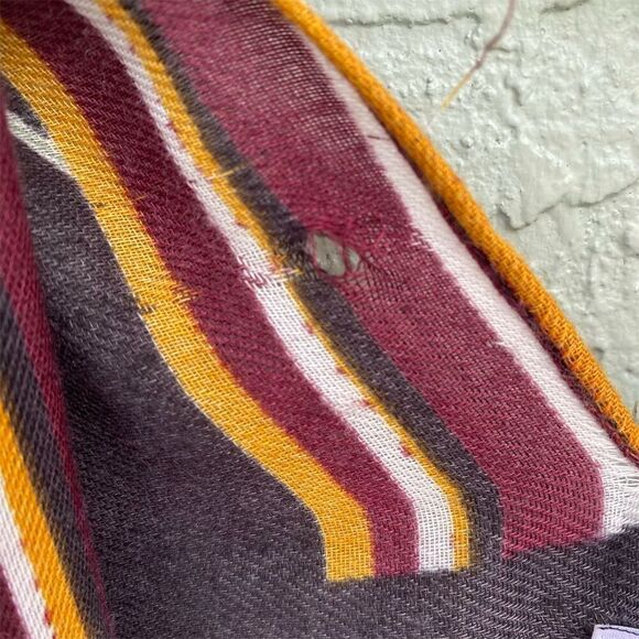 Save the Ocean Women's Multicolor Striped Leaf Kaftan One Size - Picture 8 of 9